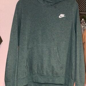 Women's nike Heathered Green hoodie